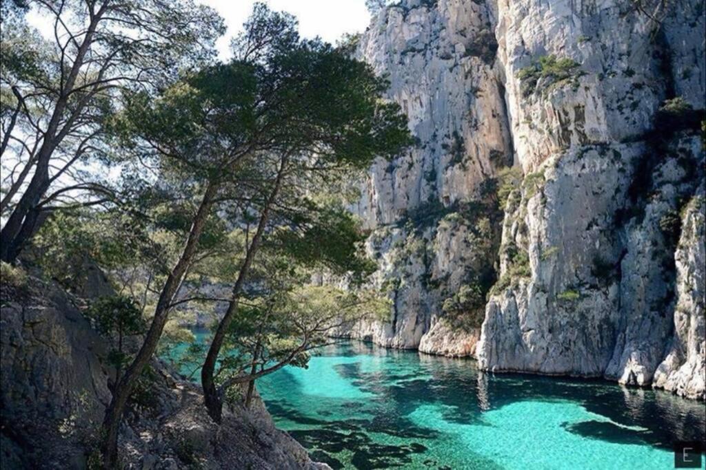 Cassis Grande Terrasse Emplacement Au Top A 1 Minute De La Plage A Pieds Esterno foto