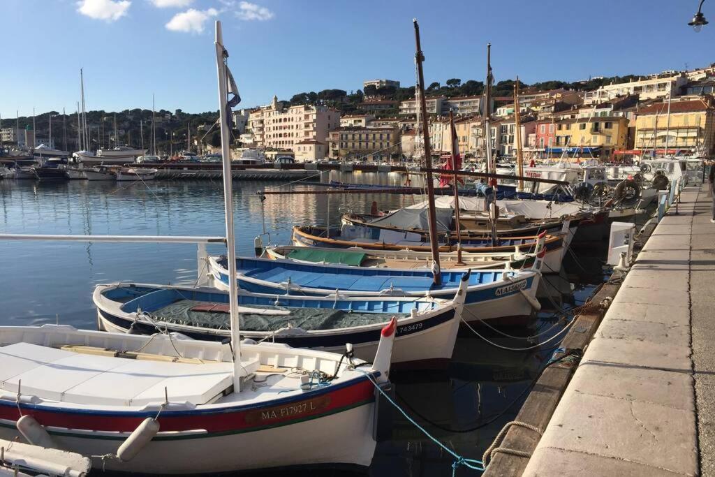 Cassis Grande Terrasse Emplacement Au Top A 1 Minute De La Plage A Pieds Esterno foto