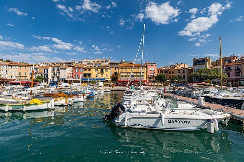 Cassis Grande Terrasse Emplacement Au Top A 1 Minute De La Plage A Pieds Esterno foto